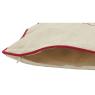 Linen and cotton pillow