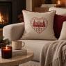 Coussin en lin et coton