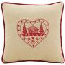 Linen and cotton pillow