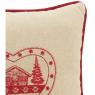Linen and cotton pillow