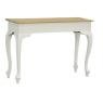 Console 3 tiroirs en bois blanc antique
