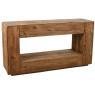 Recycled pine console table
