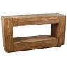Recycled pine console table