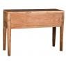 Recycled wood console tables