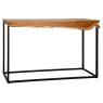 Console table in metal