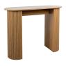 Console en bois lamé