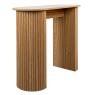 Console en bois lamé