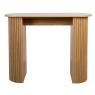 Console en bois lamé