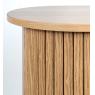 Console en bois lamé