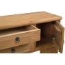 Console en pin recyclé