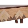 Console en manguier et acacia
