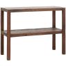 Console en bois recyclé.