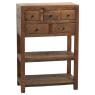 Console en bois recyclé