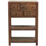 Console en bois recyclé