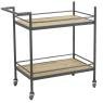 Kitchen trolley in metal