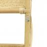 Natural rattan shelf