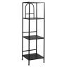 Metal shelves