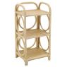 Rattan shelf