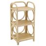 Rattan shelf