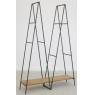 Shelf in metal