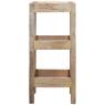 Etagère en bois blanchi recyclé