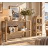 Etagère en bois blanchi recyclé