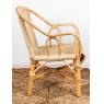 Rattan children's armchair