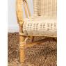 Rattan children's armchair