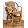 Fauteuil pour enfant en rotin