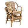 Rattan children's armchair