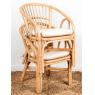 Fauteuil enfant en rotin