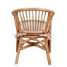 Natural rattan children's armchairs