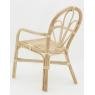 Fauteuil enfant en rotin naturel