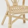 Fauteuil enfant en rotin naturel