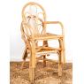 Fauteuil enfant en rotin naturel