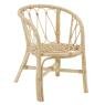 Fauteuil enfant en rotin naturel