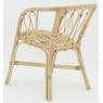 Fauteuil enfant en rotin naturel