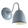 Wall light in metal