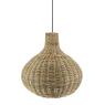 Round pulut rattan lampshade