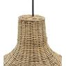 Round pulut rattan lampshade