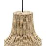 Round pulut rattan lampshade