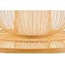 Natural design and openwork bamboo lampshade