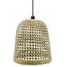 Natural seagrass lampshade