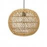 Rattan lampshade