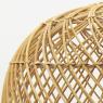 Rattan lampshade