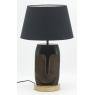 Black cotton lampshade