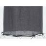 Charcoal black cotton lampshade