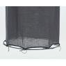 Charcoal black cotton long lampshade