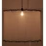 Big white cotton lampshade