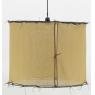 Big saffron yellow cotton lampshade